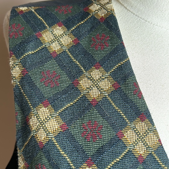 First Issue Tapestry Vest size Large vintage - Picture 8 of 11